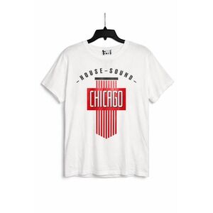 Amen House Sound Chicago Graphic T-Shirt Mens White Made in Italy Size M NEW